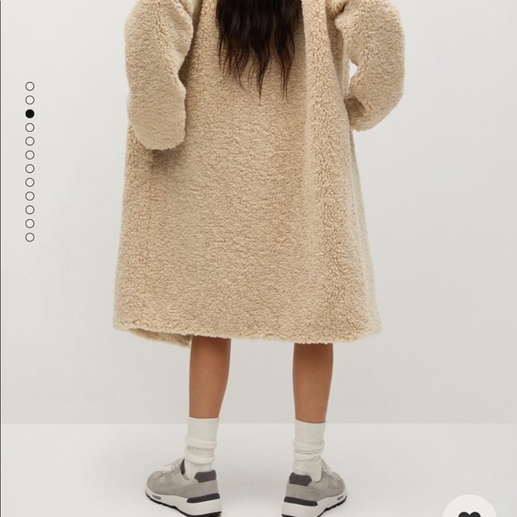 Mango oversized faux coat bloggers fav - Picture 11 of 13